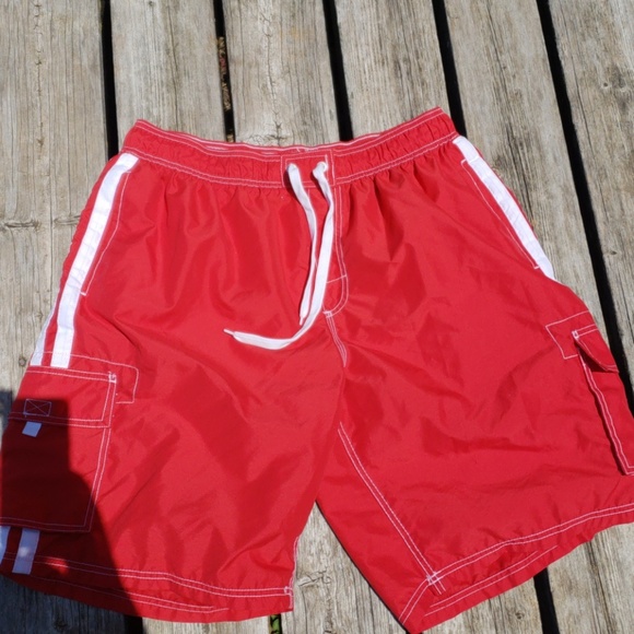 Kanu Surf Other - Kanu Surf Mens Swim trunks swimsuit Red XXL